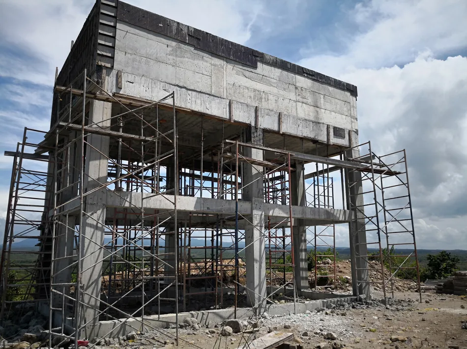 Estructura industrial de concreto